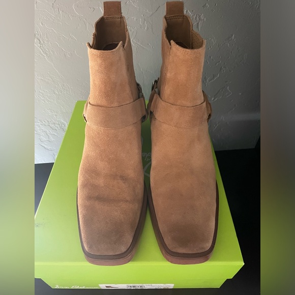 Sam Edelman Bellamie Leather Bootie. - Camel - Picture 5 of 5